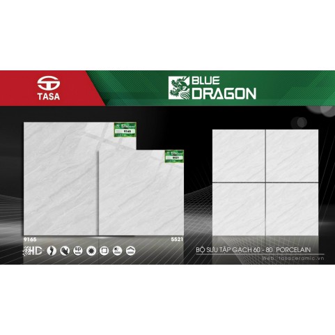 Đá bán sứ 80x80 Đất Quảng 9165