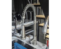 MẪU Vòi rửa chén AHL nóng lạnh C103 loa kèn