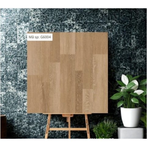 Gạch 60×60 vân gỗ Viglacera G6004 chống trượt