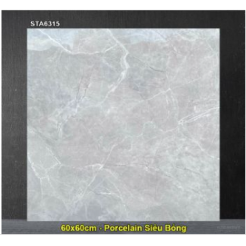Gạch 60x60 Thắng Cường STA6315 Vân Đá Xám